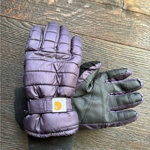 Purple winter snow gloves 
medium
Waterproof